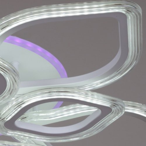 Потолочная светодиодная люстра Reluce 09827-3.3-5+5A WH (RGB) Потолочная светодиодная люстра Reluce 09827-3.3-5+5A WH (RGB)