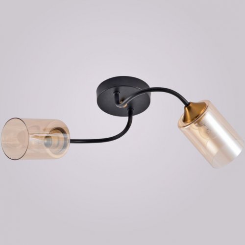 Потолочная люстра Reluce 01608-0.3-02 BK+BRASS