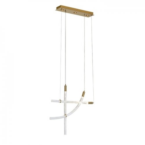 Подвесной светильник OD2412 OD2412-3 gold/clear