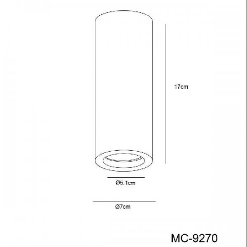 Потолочный светильник Arte Lamp A9267PL-1WH