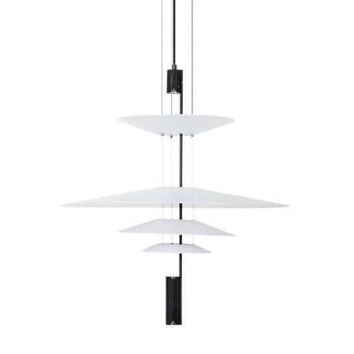 Подвесной светильник DeLight Collection 9221P 9221P/4(L) black/white Подвесной светильник DeLight Collection 9221P 9221P/4(L) black/white