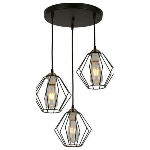 Подвесной светильник Imex 3099 MD.3099-3-P BK+AB Подвесной светильник Imex 3099 MD.3099-3-P BK+AB