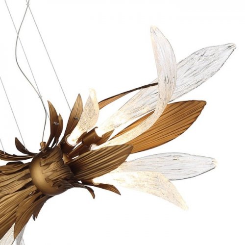 Подвесная люстра DeLight Collection RP168416 RP168416-11 bronze/clear