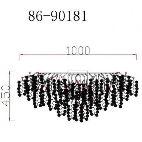 Потолочная люстра Tenera 86-90181