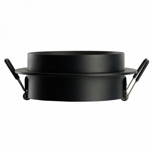 Светильник встраиваемый Feron DL507 потолочный GX53 черный круг 51349