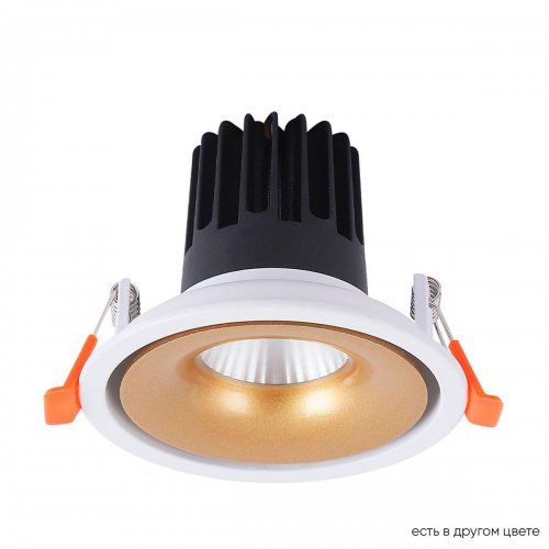 Встраиваемый светодиодный светильник Crystal Lux CLT 005C108 WH-GO 4000K