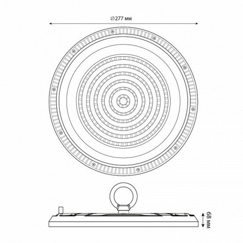 Подвесной светильник Uniel ULY-U37D UL-00012788