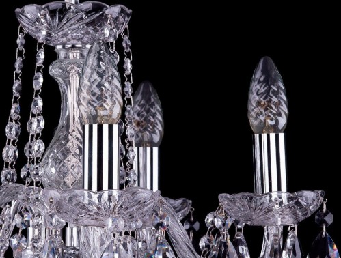 Подвесная люстра Bohemia Ivele Crystal 1402/5/141/Ni