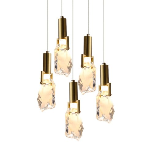 Подвесной светильник DeLight Collection OWD500 OWD500-5 gold Подвесной светильник DeLight Collection OWD500 OWD500-5 gold