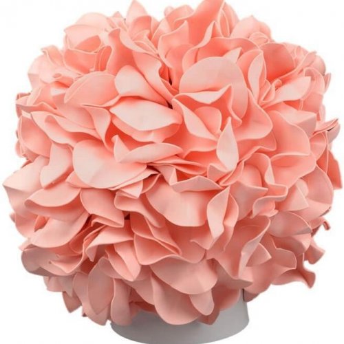 Настольная лампа (UL-00007228) Uniel ULW-R07 T/3000K/150C/A Гортензия Белый/Лосось