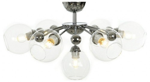 Потолочная люстра Lumina Deco Devoli 8040-7 CHR+PR