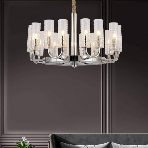 Подвесная люстра Lumina Deco Donatti LDP 8011-16 CHR