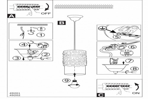Подвесной светильник Eglo Vintage 49202