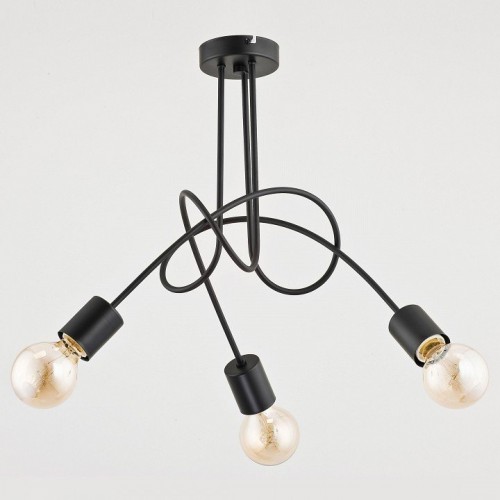 Потолочная люстра Adilux Tango Black 23173