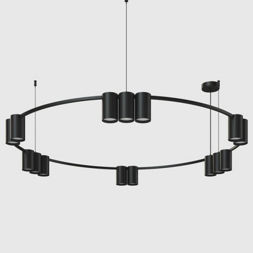 Подвесная люстра Denkirs Orbit DK4067-BK Подвесная люстра Denkirs Orbit DK4067-BK