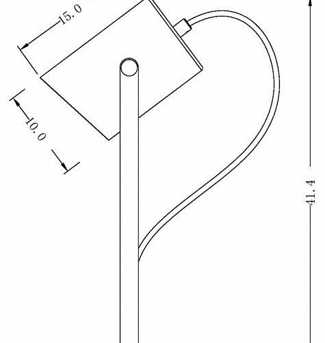 Интерьерная настольная лампа Freya Elori FR4004TL-01BBS Интерьерная настольная лампа Freya Elori FR4004TL-01BBS