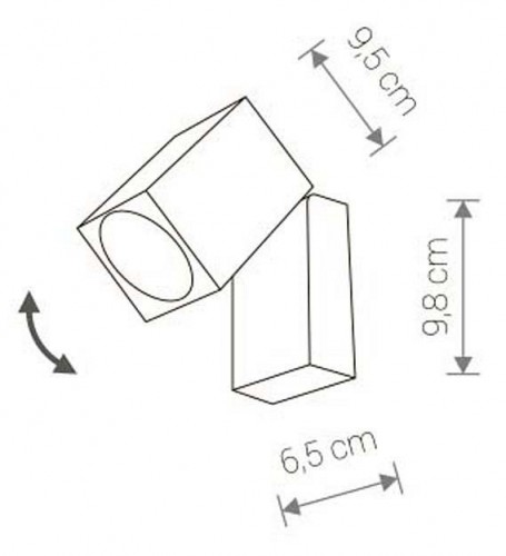 Уличный настенный светильник Nowodvorski Primm 9551