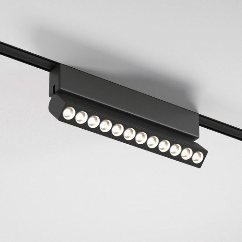 Трековый светодиодный светильник Elektrostandard Flat Magnetic Insight 85091/01 черный a063707