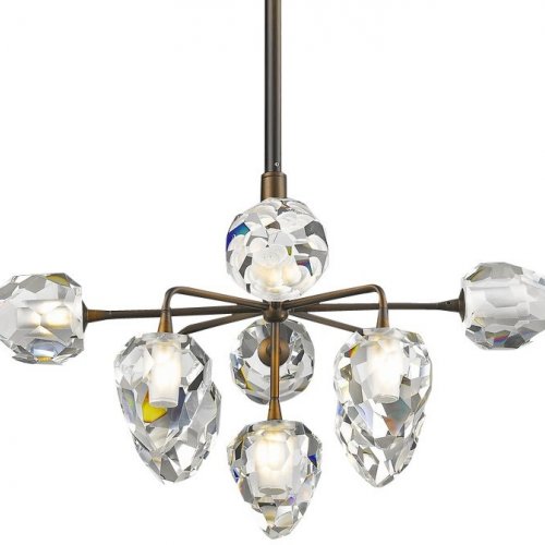 Подвесная люстра DeLight Collection On the Rocks P68038L-9 gold Подвесная люстра DeLight Collection On the Rocks P68038L-9 gold