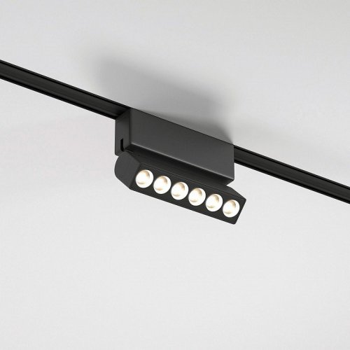 Трековый светодиодный светильник Elektrostandard Flat Magnetic Insight 85090/01 черный a063696