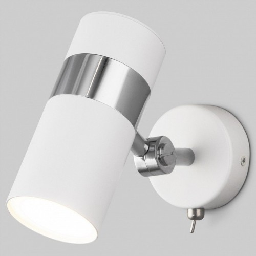 Спот Eurosvet Viero 20096/1 белый/ хром Спот Eurosvet Viero 20096/1 белый/ хром