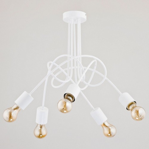 Люстра на штанге ADILUX Tango White 23615 Люстра на штанге ADILUX Tango White 23615