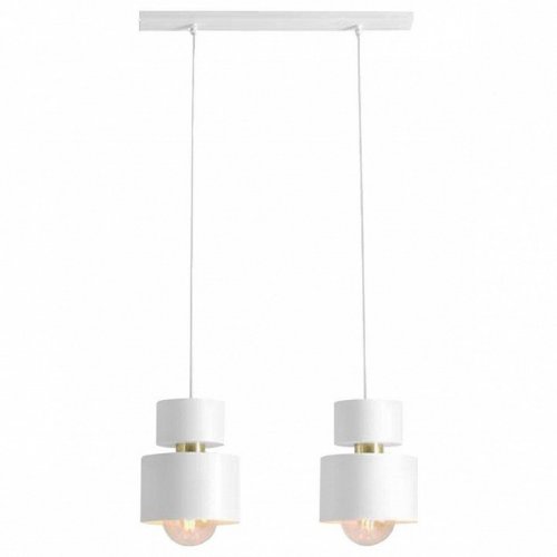 Подвесной светильник Imex MD.9022 MD.9022-2-P-WH+FGD Подвесной светильник Imex MD.9022 MD.9022-2-P-WH+FGD