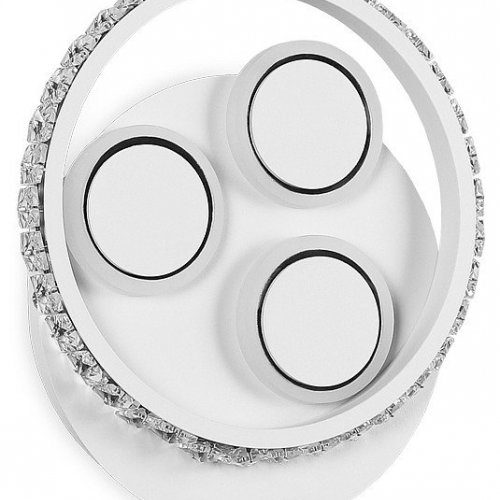 Накладной светильник Ambrella light Ice 2 FA268 SWH белый песок LED 4200K 18W 240*210*50 Накладной светильник Ambrella light Ice 2 FA268 SWH белый песок LED 4200K 18W 240*210*50
