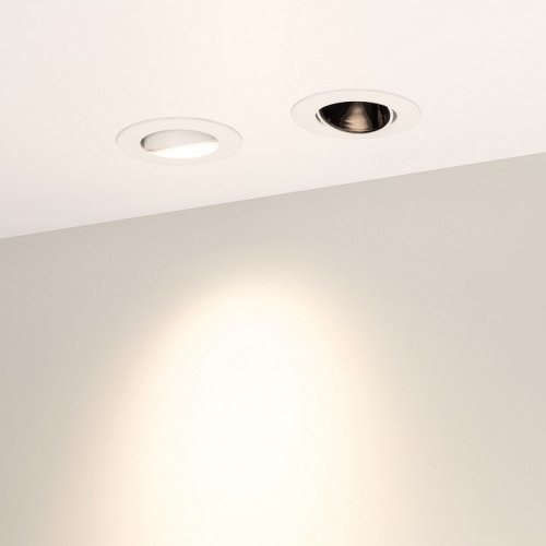 Встраиваемый светодиодный светильник Arlight MS-Forecast-Built-Turn-R82-8W Warm3000 035448