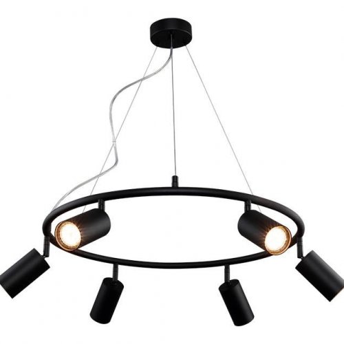 Светильник подвесной Crystal Lux RIVO SP6 BL