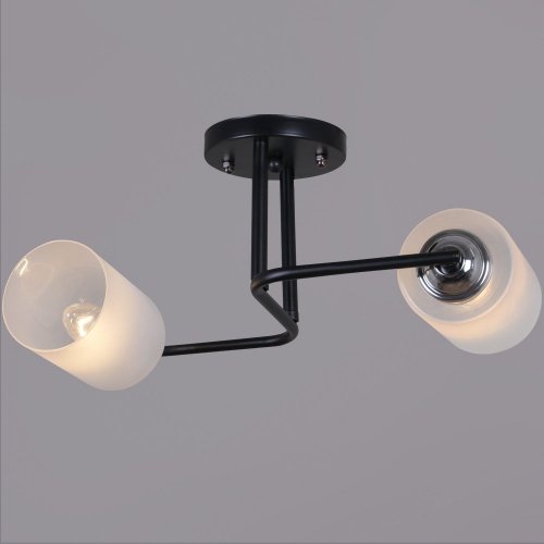 Потолочная люстра  70187-0.3-02 BK+CR Потолочная люстра  70187-0.3-02 BK+CR