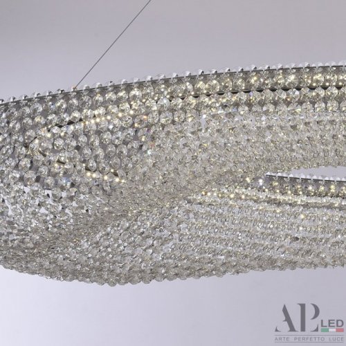 Подвесная люстра APL LED Sicilia SH523.0.120.A.Ni.4000