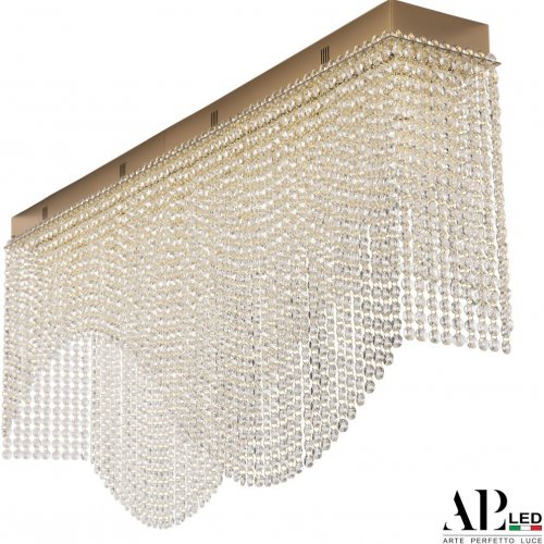 Потолочная люстра APL LED Sicilia SH512.2.100.B.Gd.E14