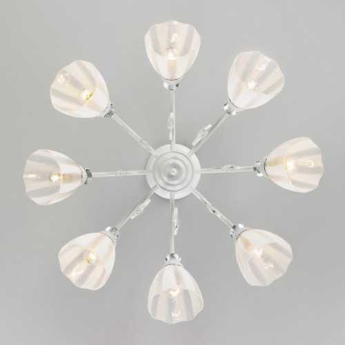 Потолочная люстра Eurosvet Floranse 30155/8 белый Потолочная люстра Eurosvet Floranse 30155/8 белый
