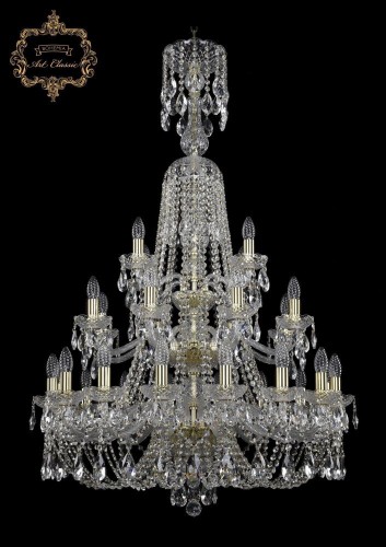 Подвесная люстра ArtClassic 11.21 11.21.16+8+4.300.3d.XL-130.Gd.Sp Подвесная люстра ArtClassic 11.21 11.21.16+8+4.300.3d.XL-130.Gd.Sp