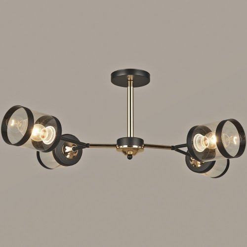 Потолочная люстра 03592-0.3-04 FGD+BK Потолочная люстра 03592-0.3-04 FGD+BK