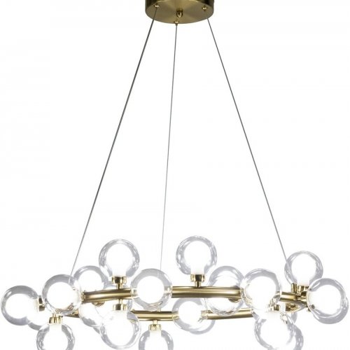 Подвесная люстра AM Group AM470 D500 POLISHED GOLD