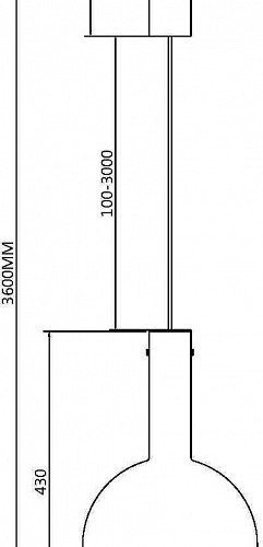 Подвесной светильник Maytoni Nebula MOD182PL-L6CG3K Подвесной светильник Maytoni Nebula MOD182PL-L6CG3K