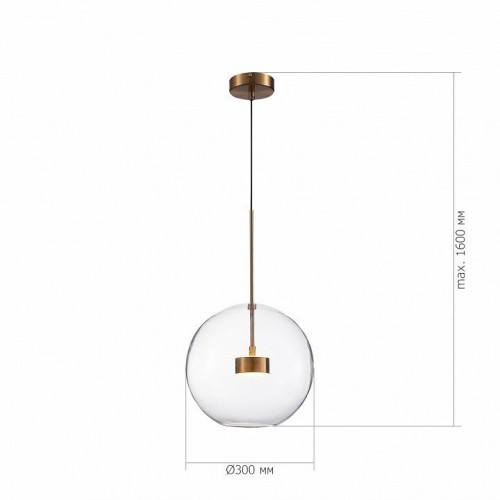 Подвесной светодиодный светильник ST Luce Bopone SL1133.223.01