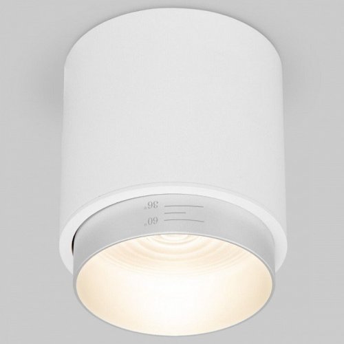 Накладной светодиодный светильник Elektrostandard Cors 25032/LED белый/серебро a062387