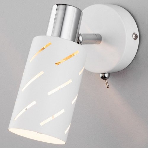 Спот Eurosvet Fente 20090/1 белый/хром Спот Eurosvet Fente 20090/1 белый/хром