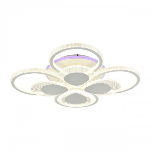 Потолочная светодиодная люстра Profit Light 5891/4+4B WHT Потолочная светодиодная люстра Profit Light 5891/4+4B WHT