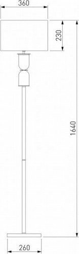 Торшер Eurosvet Caprera a063866