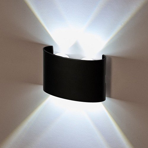 Настенный светодиодный светильник IMEX Cross IL.0014.0001-4 BK Настенный светодиодный светильник IMEX Cross IL.0014.0001-4 BK