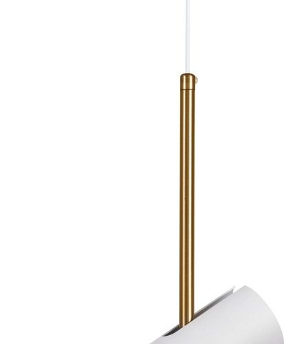 Подвесной светильник ЭРА PL33 WH/GD