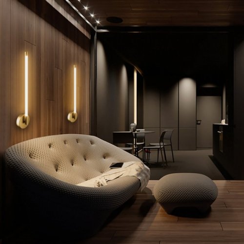 Настенный светодиодный светильник IMEX Toscana PLW-7048-600SGD Настенный светодиодный светильник IMEX Toscana PLW-7048-600SGD