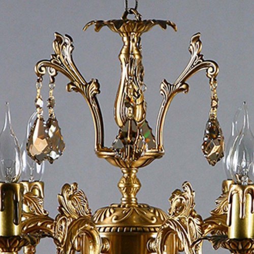 Подвесная люстра Ambiente by Brizzi Granada 2118/6 AB Honey Leaf Подвесная люстра Ambiente by Brizzi Granada 2118/6 AB Honey Leaf