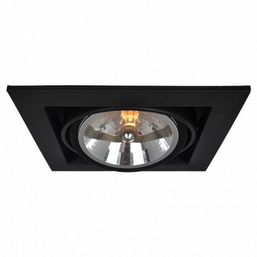 Встраиваемый светильник Arte Lamp Cardani A5935PL-1BK Встраиваемый светильник Arte Lamp Cardani A5935PL-1BK