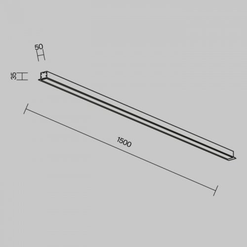 Точечный светильник Встраиваемые линейные светильники LL313005