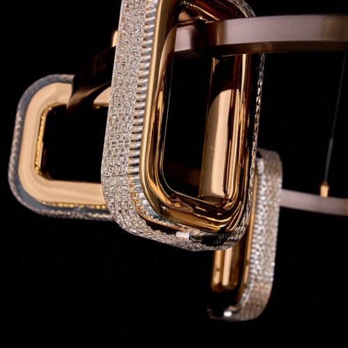 Подвесная люстра Theona LE7701/8 Grey/Gold